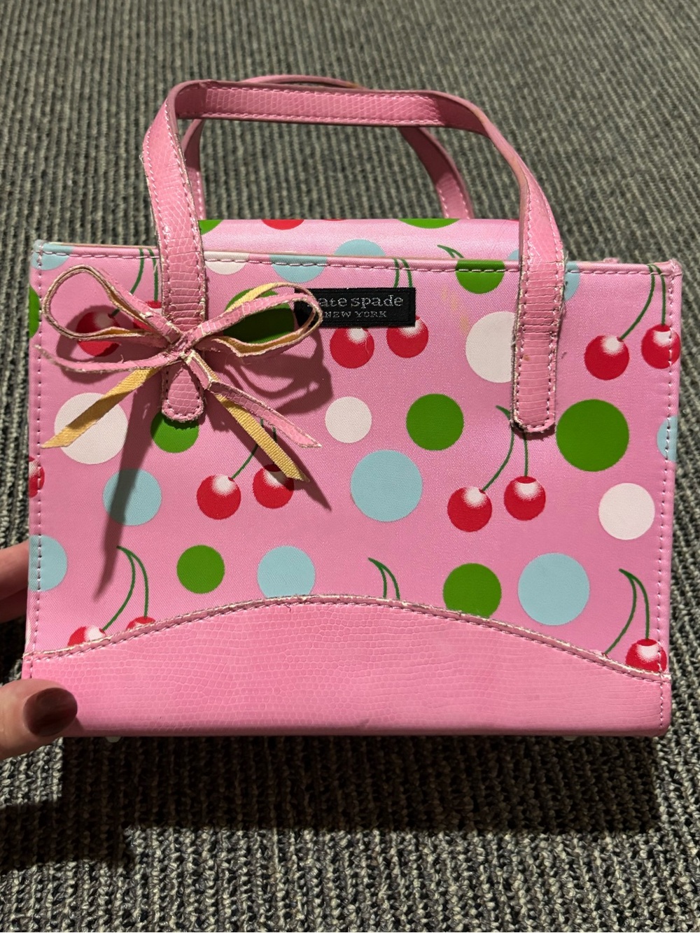 kate spade Pink Cherry Mini Satchel